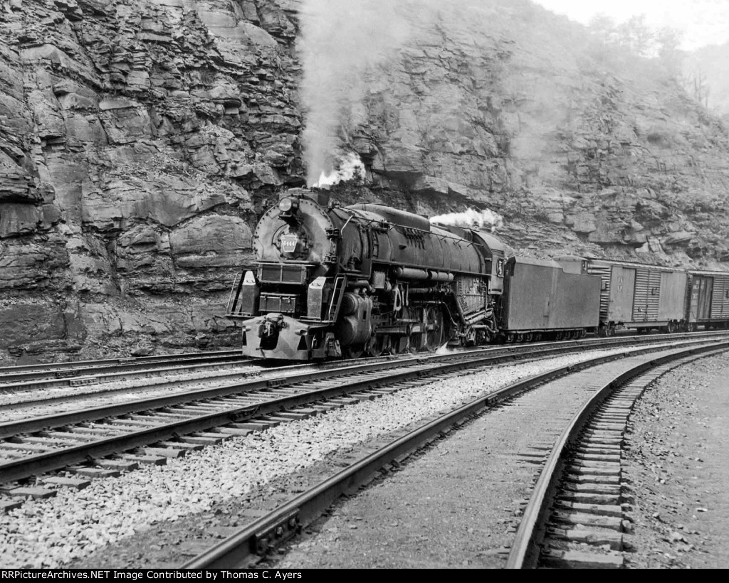 PRR Westbound Freight, #1 of 2, c. 1948